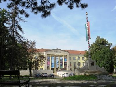 Miskolc - Hungary - Museum-stock-foto