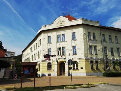 Vocational High School - Miskolc - Hungary-stock-photo