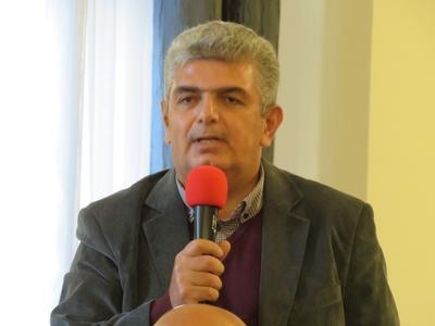 President of the Association of the Hungarian Arab Community - Makt Mazen-stock-foto