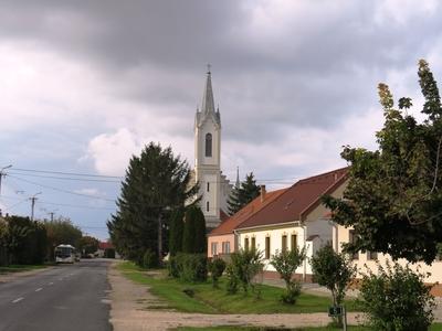 Mecsér - Szigetköz - Hungary-stock-foto