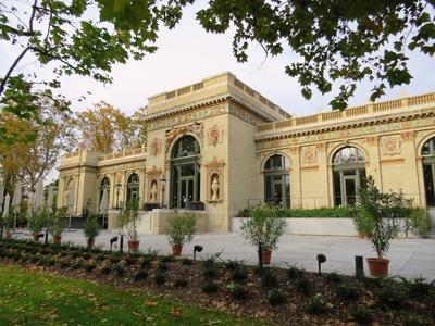 Millennim House - Museum History City Park - Budapest-stock-photo