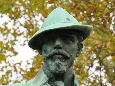 Statue of Rudolf Habsburg - Heir to the throne - Budapest-stock-foto