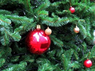 Christmas tree decoration - Budapest-stock-foto