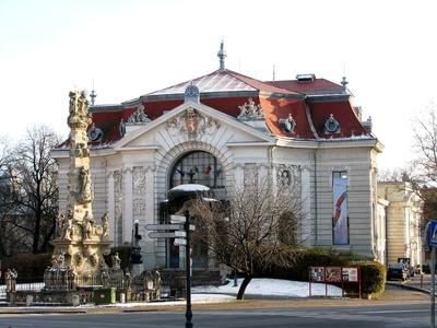 Theatre - Kecskemét-stock-foto