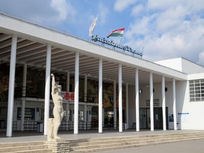 Palatinus beach - Budapest - Spring-stock-photo