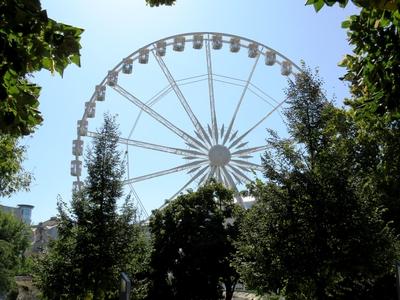 Budapest Big Eye Wheel-stock-photo