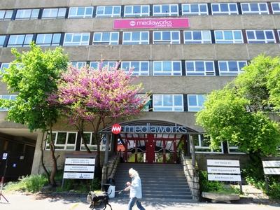 Mediaworks Ltd. - Budapest - Headquarters-stock-foto
