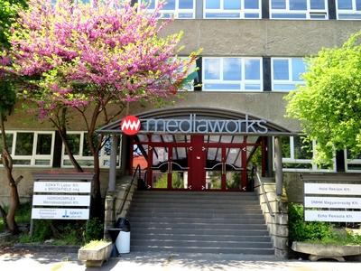 Mediaworks Ltd. Hungarian Headquarters - Budapest-stock-foto