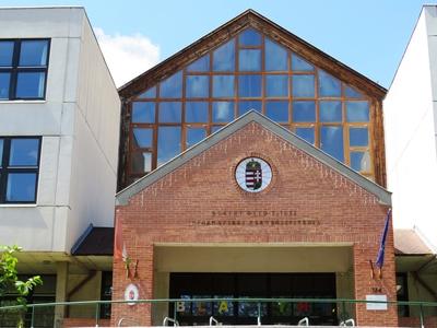 Informatics vocational High School - Budapest-stock-foto