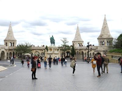 Fischerman's Bastion - Budapest - Pentecost-stock-foto