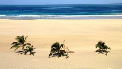 Cape Verde - Atlantic coast - Nature-stock-photo