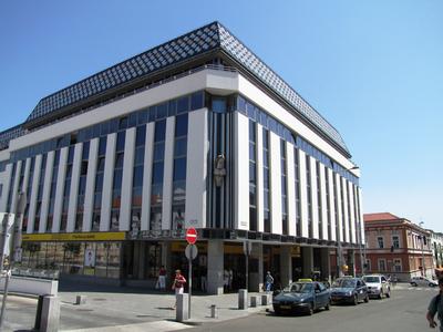 Pécs - Konzum Office building - Hungary-stock-foto