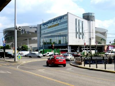 Sport - Handball stadium - Transport - Bus station - Budapest-stock-photo