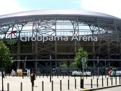 Sport - Football stadium - Budapest - Groupama Arena-stock-photo