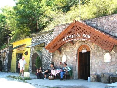 Eger - Wine cellars - Hungary-stock-foto