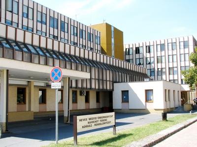 Eger - Hospital - Hungary-stock-foto