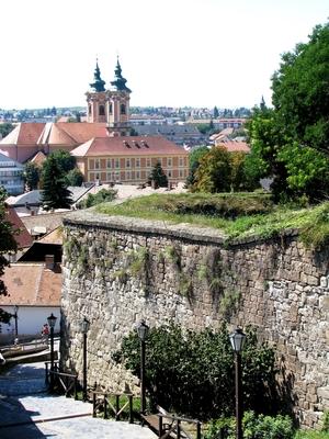 View of Eger - Hungary-stock-foto