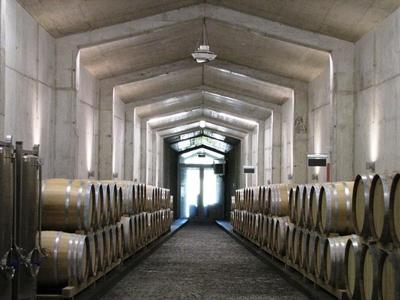 Pálinka barrels - Somló Hill Destillery - Hungary-stock-foto