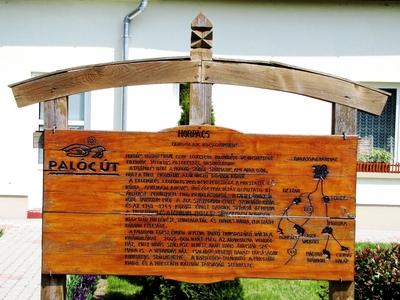 Palóc Road - Information site - Hungary-stock-foto