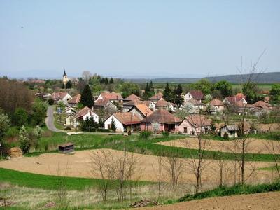 Horpács view - Hungary-stock-foto