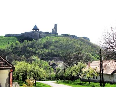 Nógrád Castle - Hungary-stock-foto