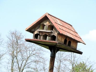 Pigeon house - Puztaszántó - Hungary-stock-foto