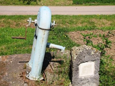 Petőfi well - Borsosberény - Hungary-stock-foto