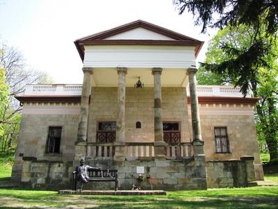 Hungarian writer Mikszáth Kálmán mansion - Horpács - Hungary-stock-photo