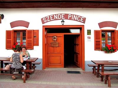 Guests in a Villány wine cellar - Hungary-stock-foto