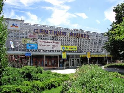 Department store - Zalaegerszeg - Hungary-stock-photo