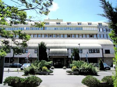 Zalaegerszeg - Hospital - Hungary-stock-foto