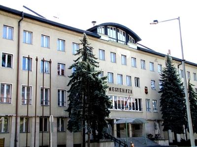 Zalaegerszeg County Hall - Hungary-stock-foto