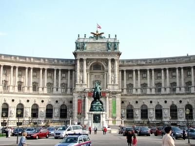 Vienna - Imperial Palace - Austria-stock-foto