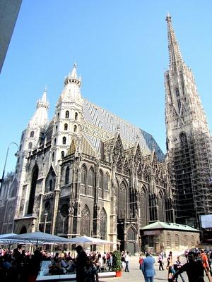 Stephansdom - Vienna's Cathedral - Austria-stock-photo