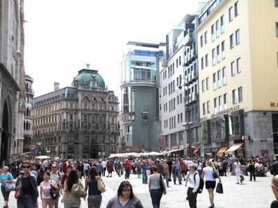 Stephansplatz - Vienna - Austria-stock-foto
