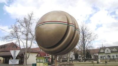 Millennium Monument.- Soltvadkert - Hungary-stock-foto