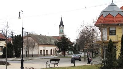 Soltvadkert - City detail - Hungary-stock-foto