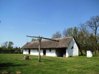 Nyíregyháza - Sóstó -  open-air ethnographic museum - Hungary-stock-foto