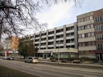 Kiskunhalas downtown - Hungary-stock-foto