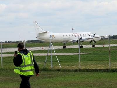 Airport - Győr-Pér - Hungary-stock-foto