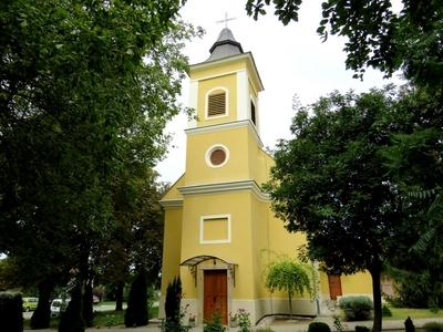 Mindszentpuszta - Church - Hungary-stock-photo