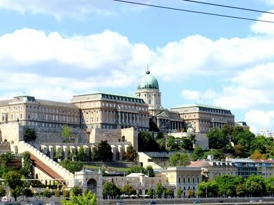 Castel of Buda - Budapest-stock-photo