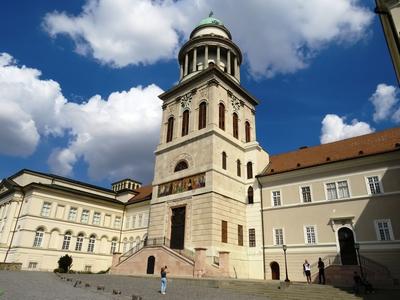 St. Benedict's Order Central institution - Pannonhalma - Hungary-stock-photo