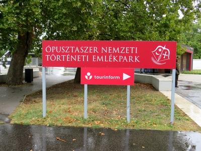 Historical Memorial Park of the Conquest of Hungary-stock-foto