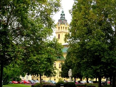 Szeged City Hall-stock-photo