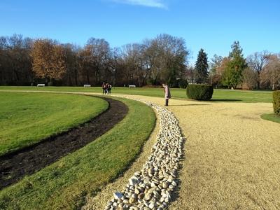 COVID memorial pebbles - Budapest - Coronavirus victims-stock-photo