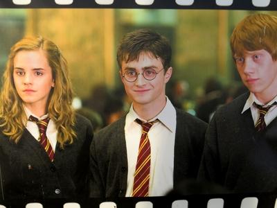 Harry Potter - Hermione Granger - Ron Weasley-stock-foto