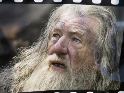 Harry Potter - Dumbledore - Richard Harris-stock-foto