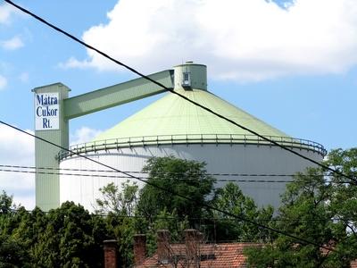 Sugar factory - Hatvan - Hungary-stock-photo