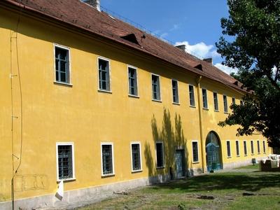 The medieval Cistercian monastery in Pásztó - Hungary-stock-foto